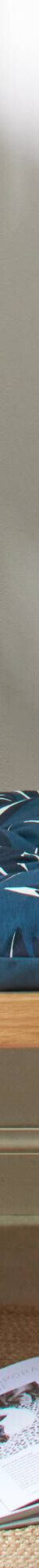 Long coussin de sol imprimé feuillage (bleu) Long coussin de sol imprimé feuillage (bleu)